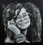 Janis Joplin Portrait *SOLD*